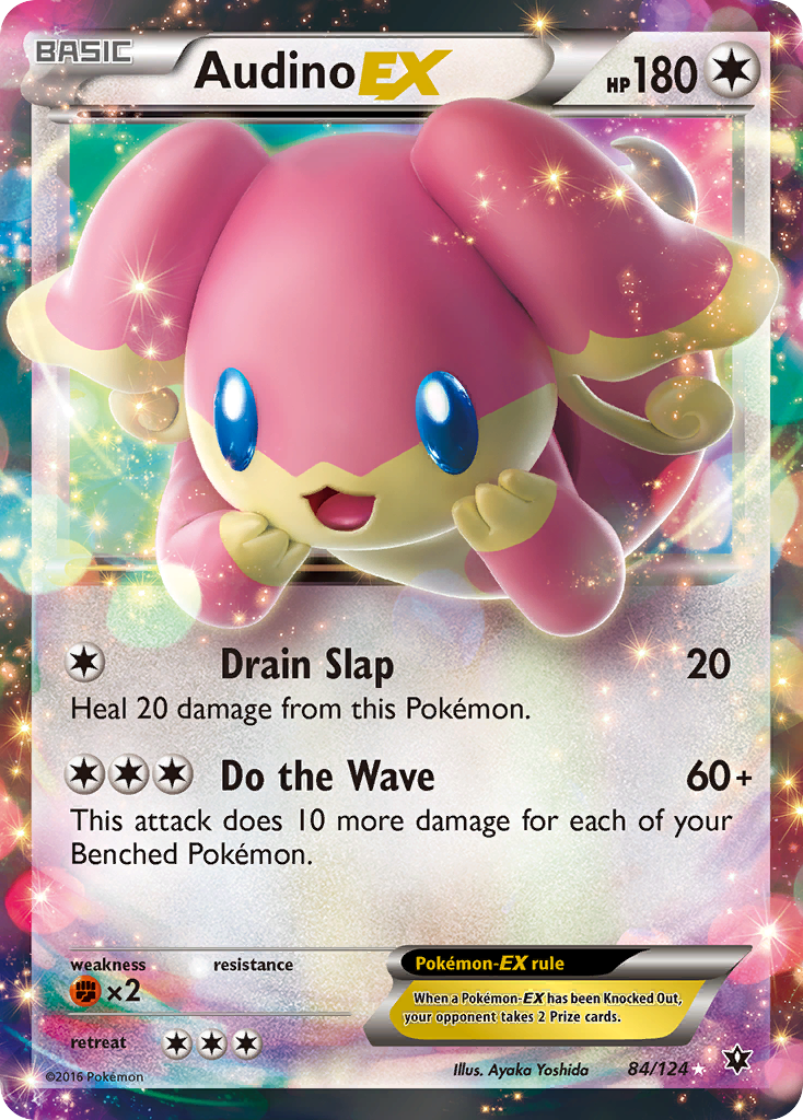 Audino-EX — Fates Collide #084 / 124