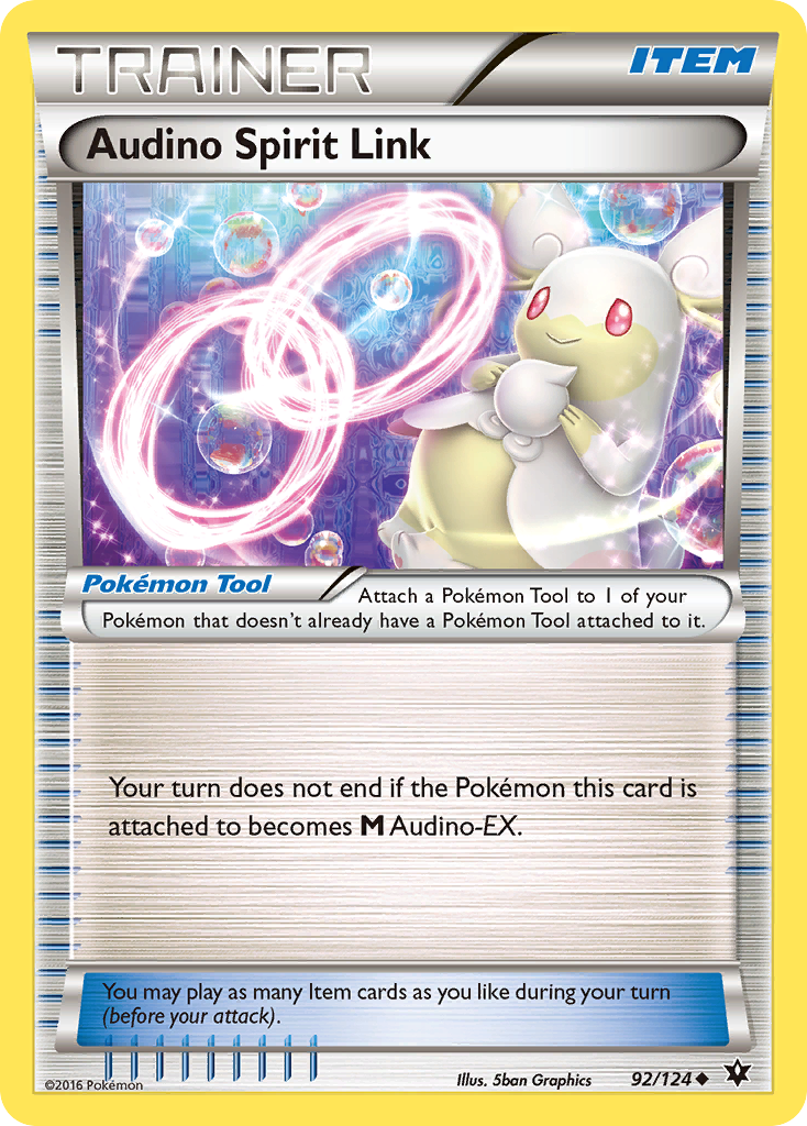 Audino Spirit Link — Fates Collide #092 / 124
