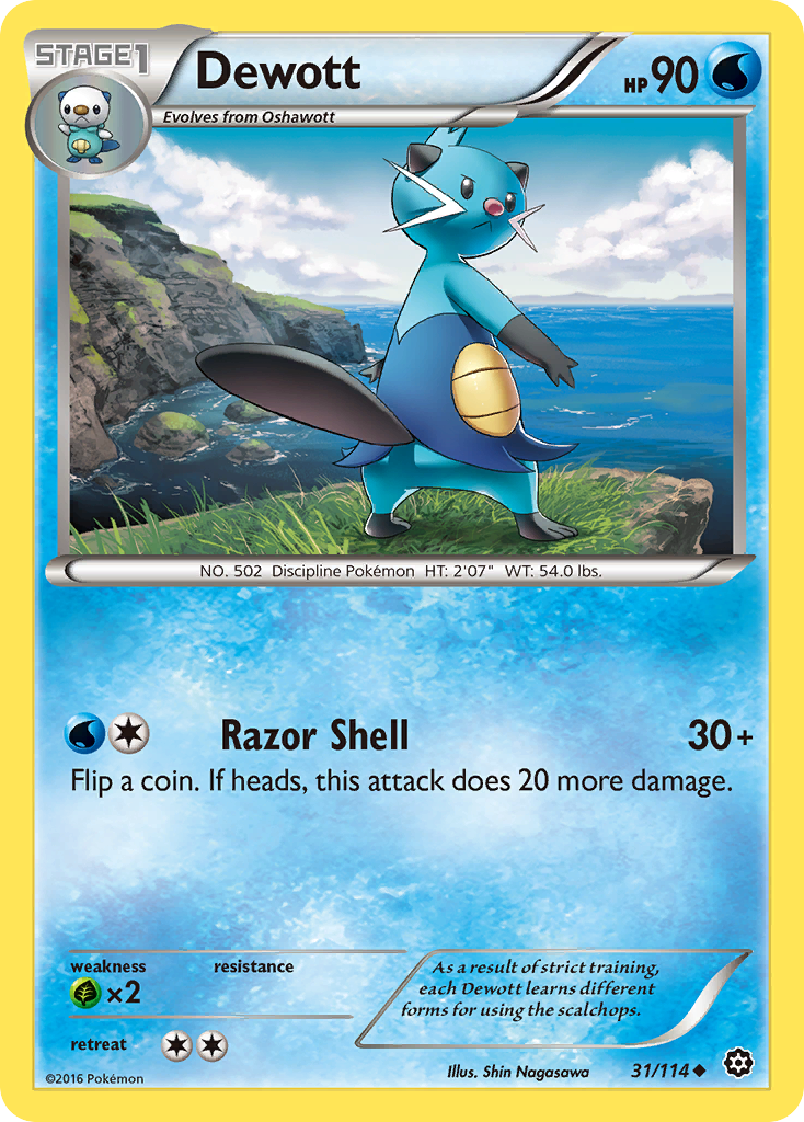 Dewott — Steam Siege #031 / 114