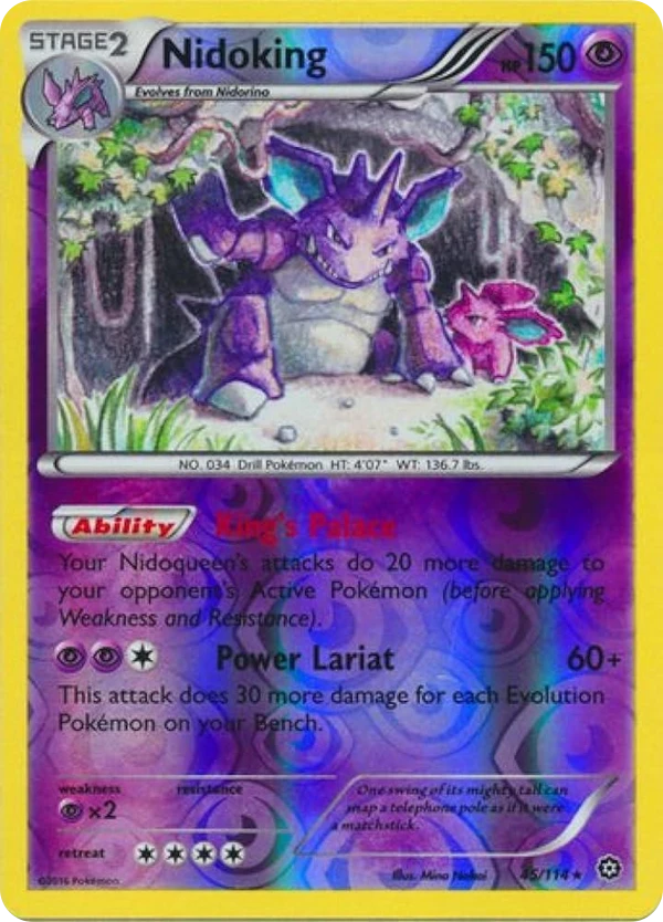 Nidoking — Steam Siege #045 / 114