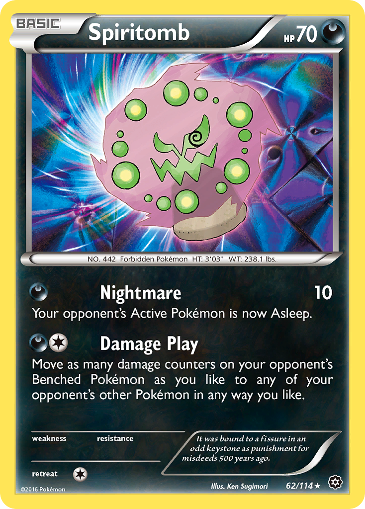 Spiritomb — Steam Siege #062 / 114