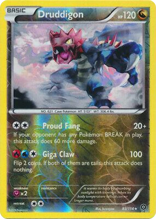 Druddigon — Steam Siege #083 / 114