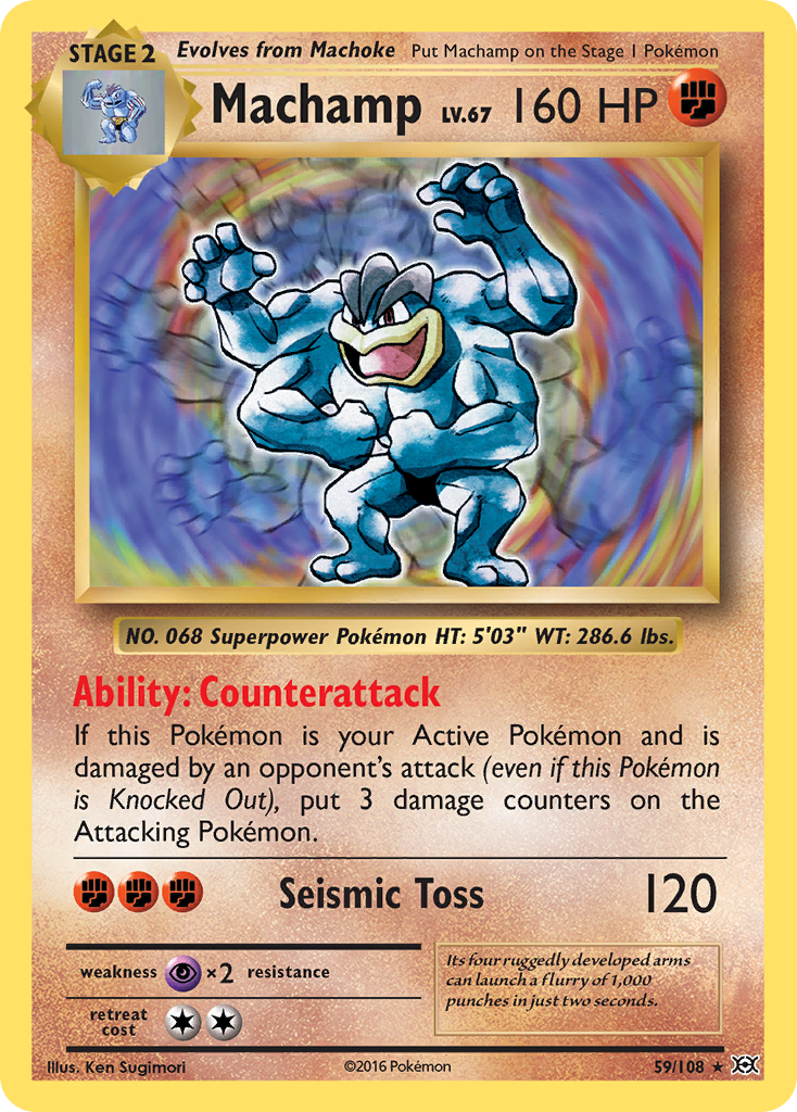 Machamp — Evolutions #059 / 108