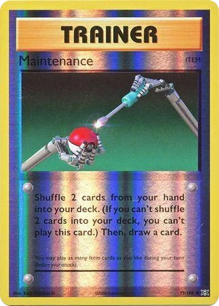 Maintenance