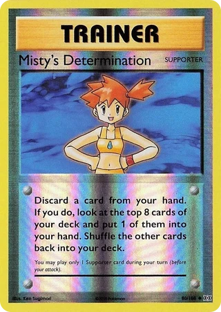 Misty's Determination