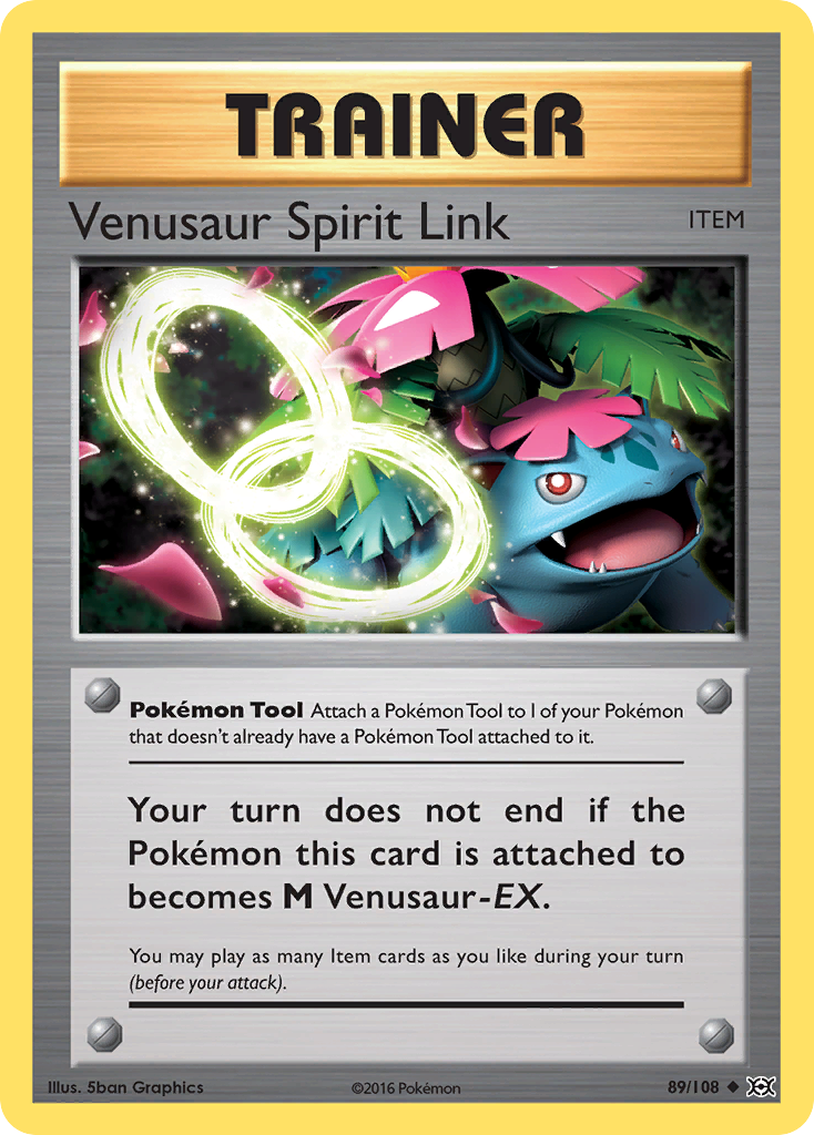 Venusaur Spirit Link — Evolutions #089 / 108