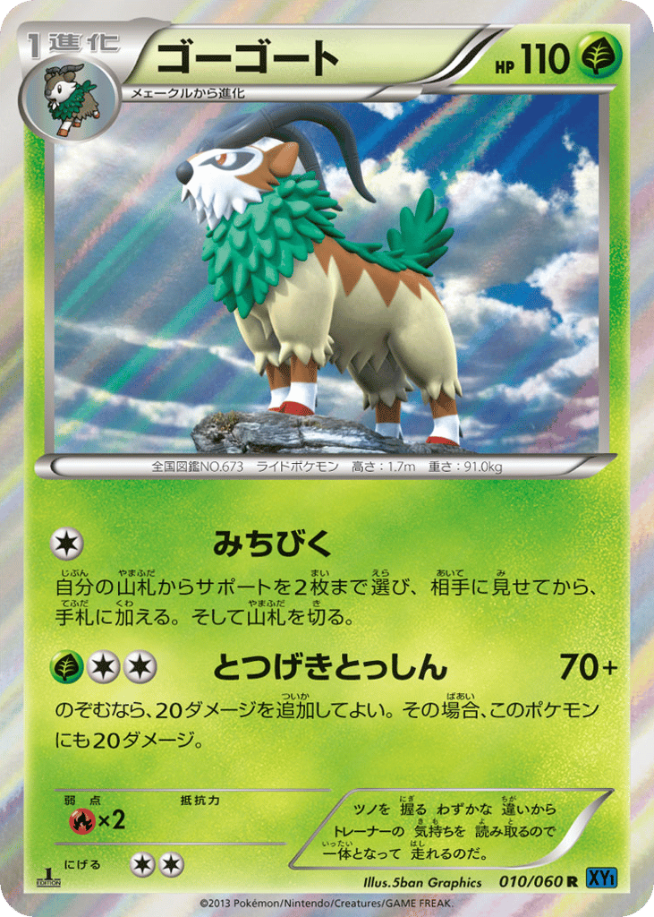 Gogoat — Collection X #010 / 60