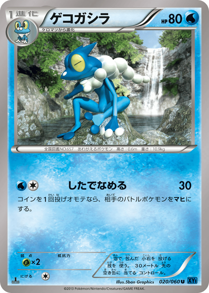 Frogadier — Collection X #020 / 60