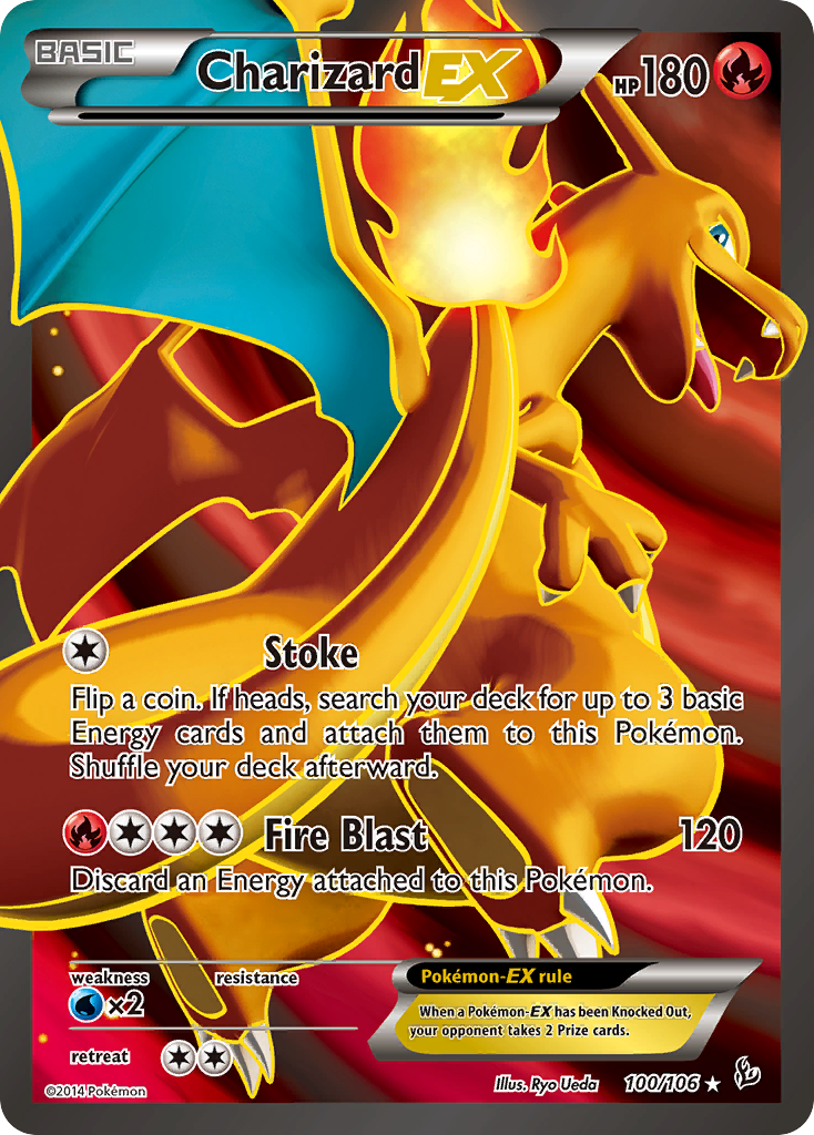 Charizard-EX — Flashfire #100 / 106