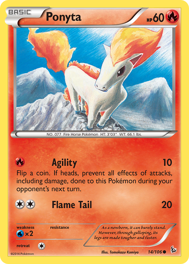 Ponyta — Flashfire #014 / 106