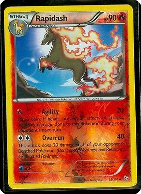 Rapidash — Flashfire #015 / 106