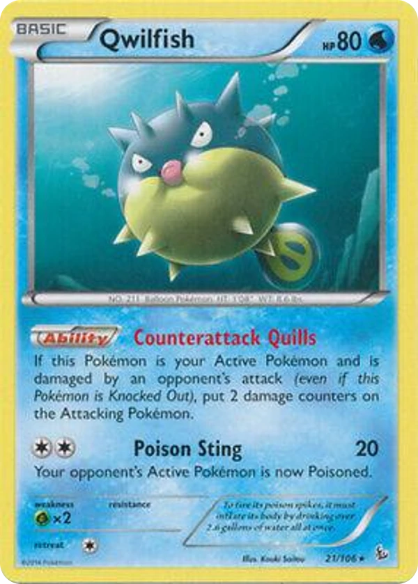 Qwilfish — Flashfire #021 / 106