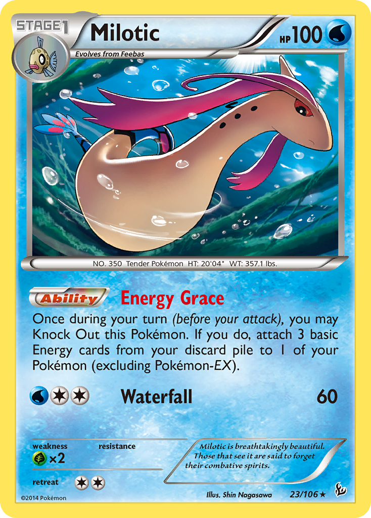 Milotic — Flashfire #023 / 106
