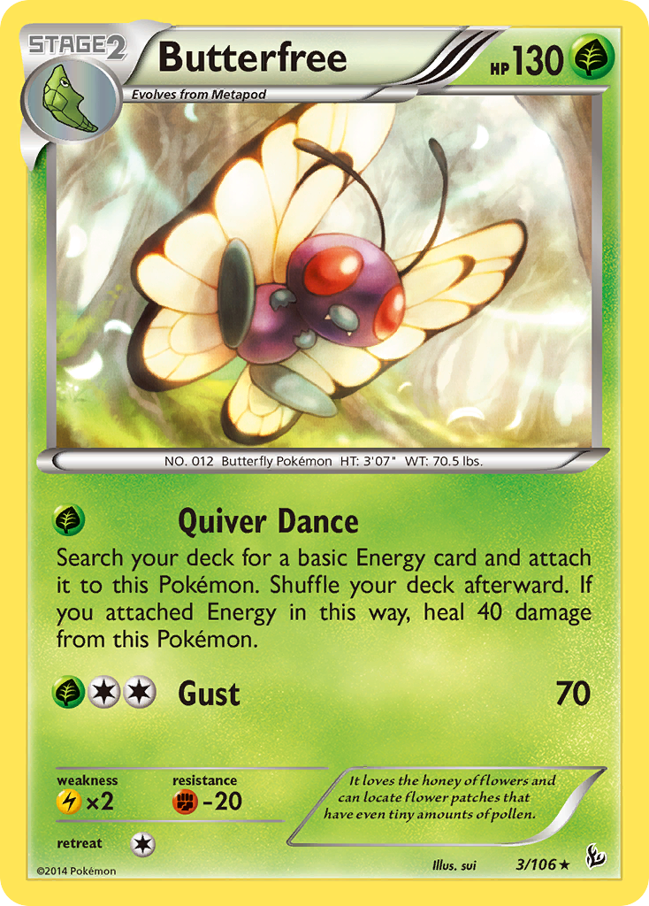 Butterfree — Flashfire #003 / 106