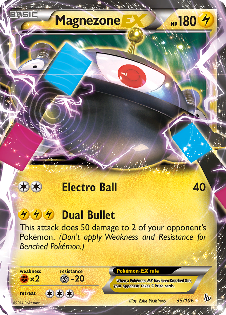 Magnezone-EX — Flashfire #035 / 106