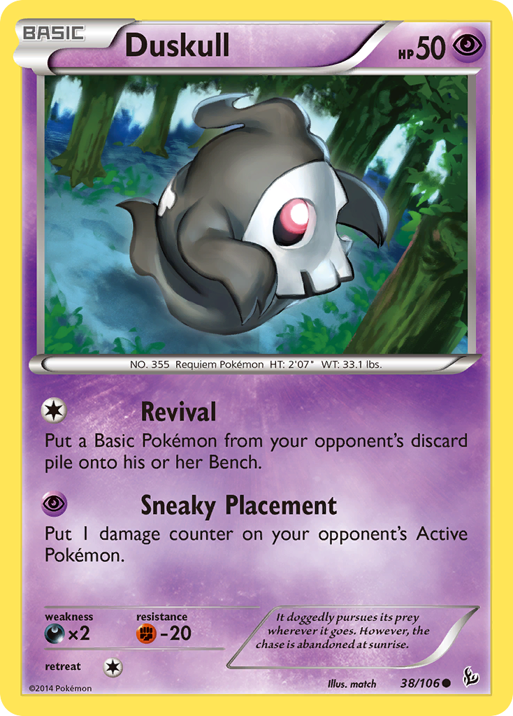 Duskull — Flashfire #038 / 106