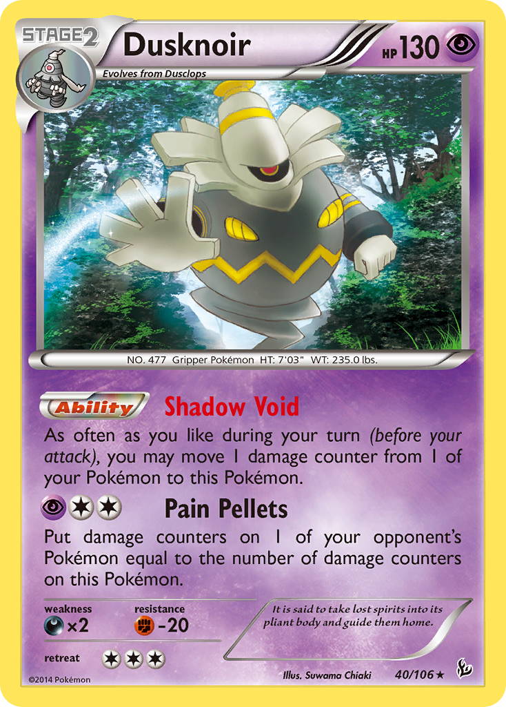 Dusknoir — Flashfire #040 / 106
