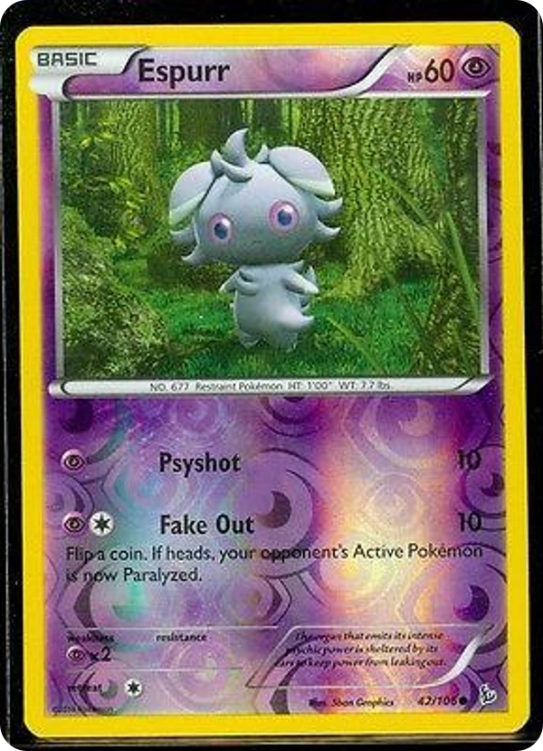 Espurr — Flashfire #042 / 106