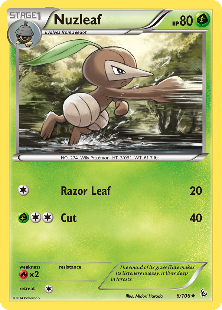 Nuzleaf — Flashfire #006 / 106