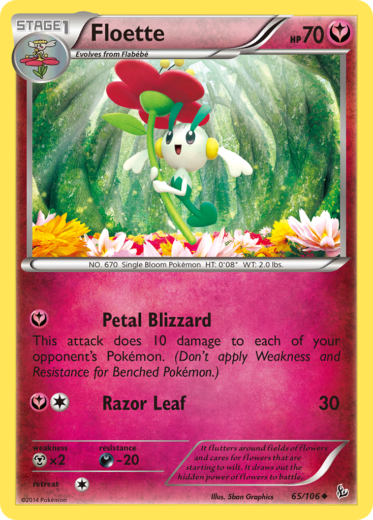 Floette — Flashfire #065 / 106