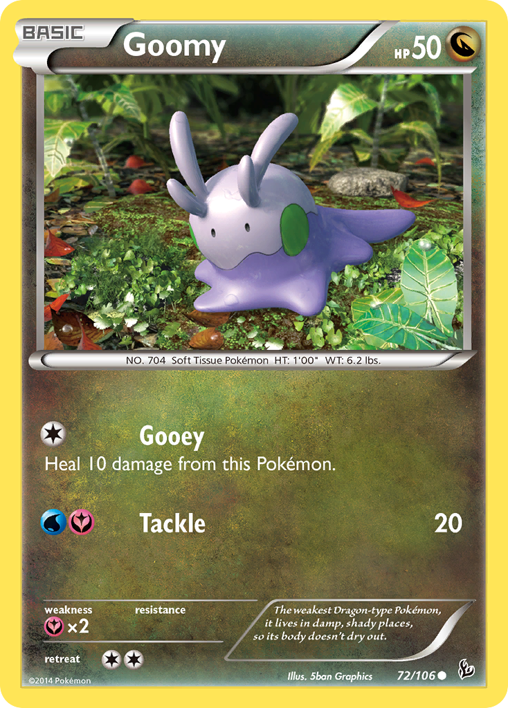 Goomy — Flashfire #072 / 106