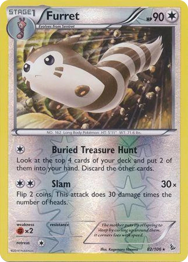 Furret — Flashfire #082 / 106