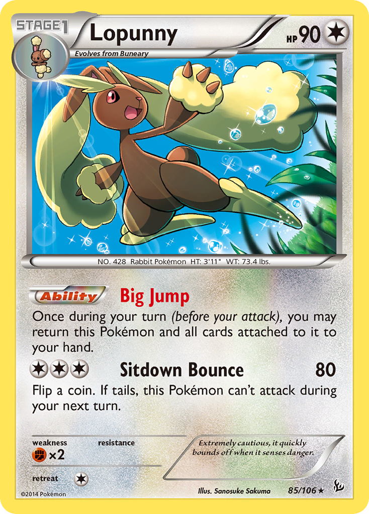 Lopunny — Flashfire #085 / 106