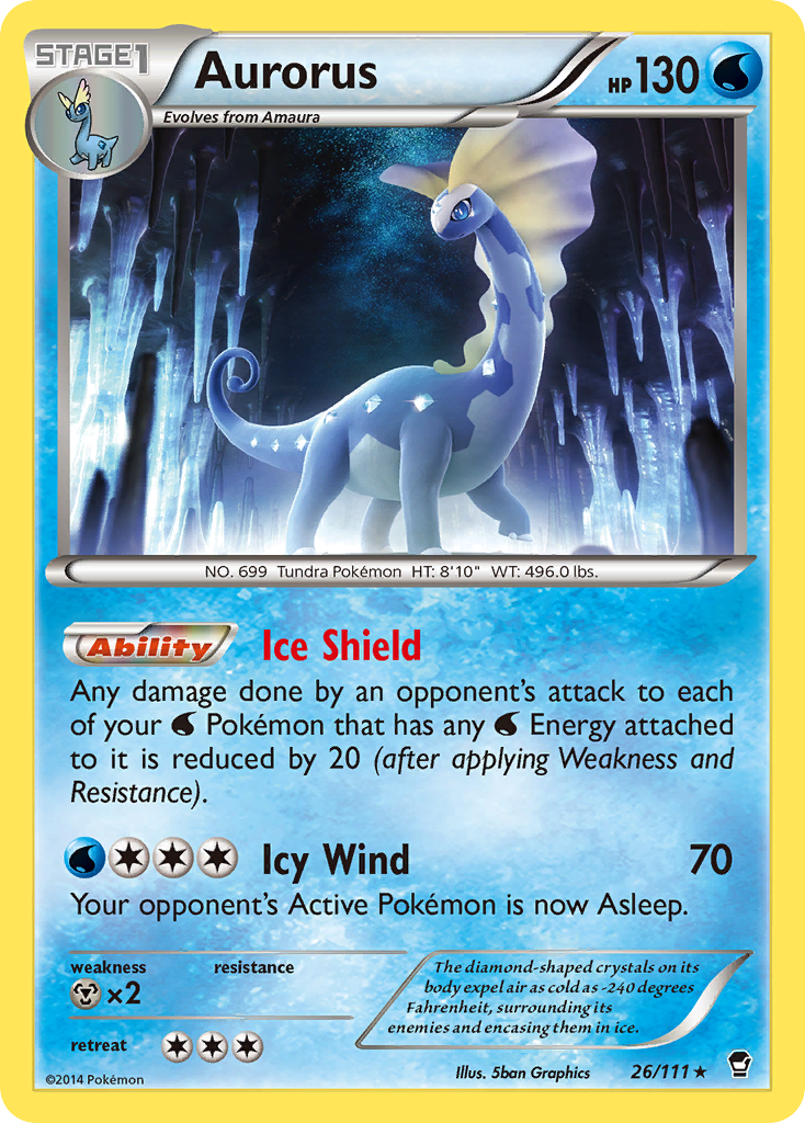 Aurorus — Furious Fists #026 / 111