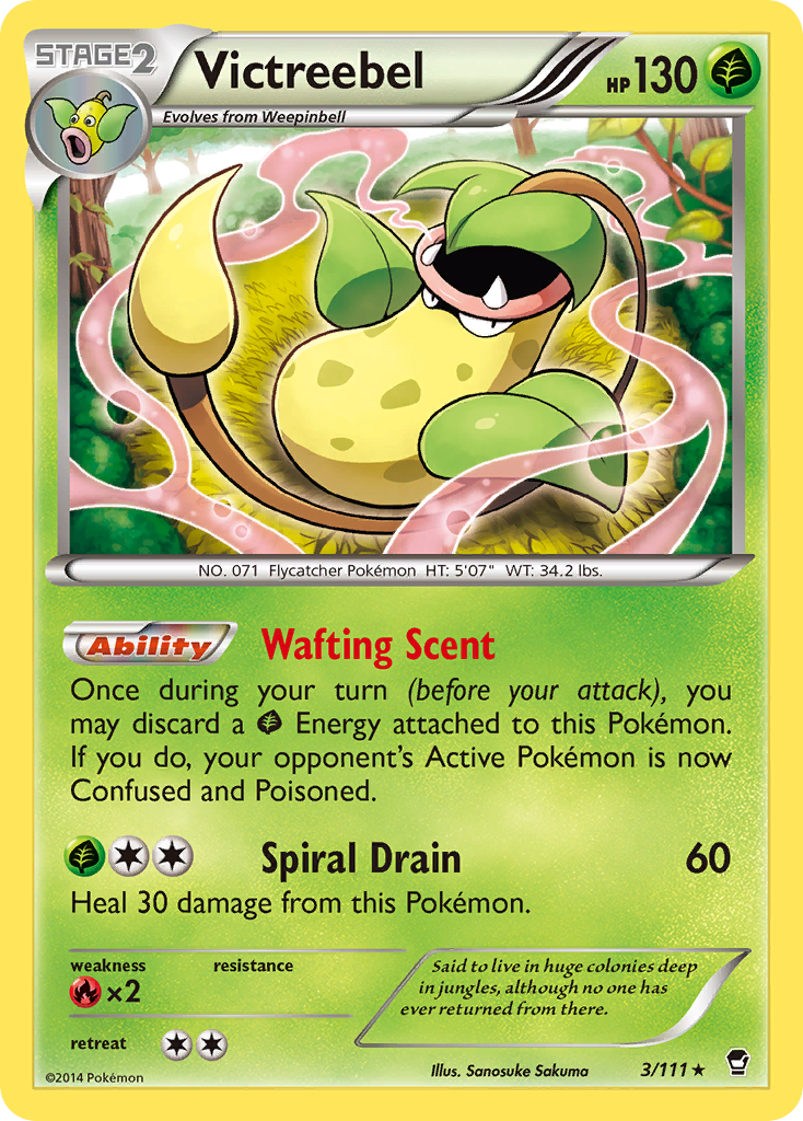 Victreebel — Furious Fists #003 / 111