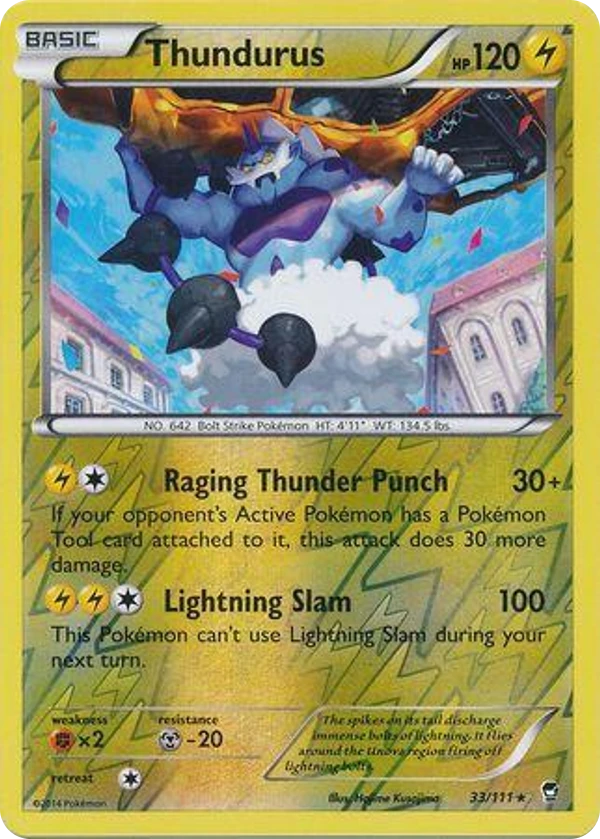 Thundurus — Furious Fists #033 / 111