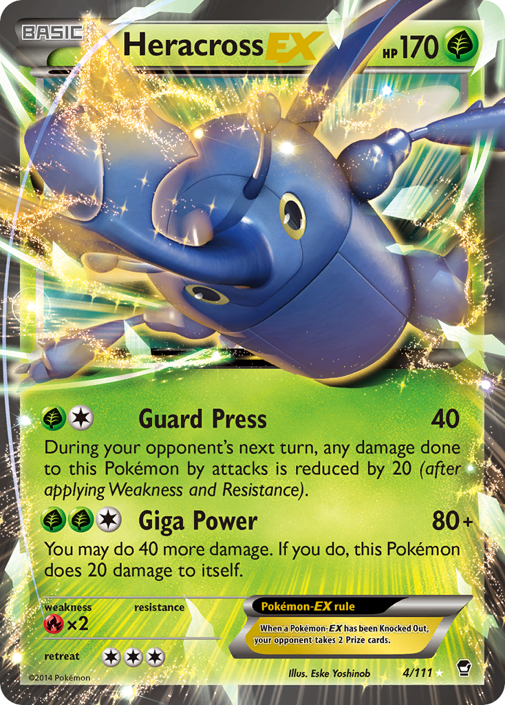 Heracross-EX — Furious Fists #004 / 111