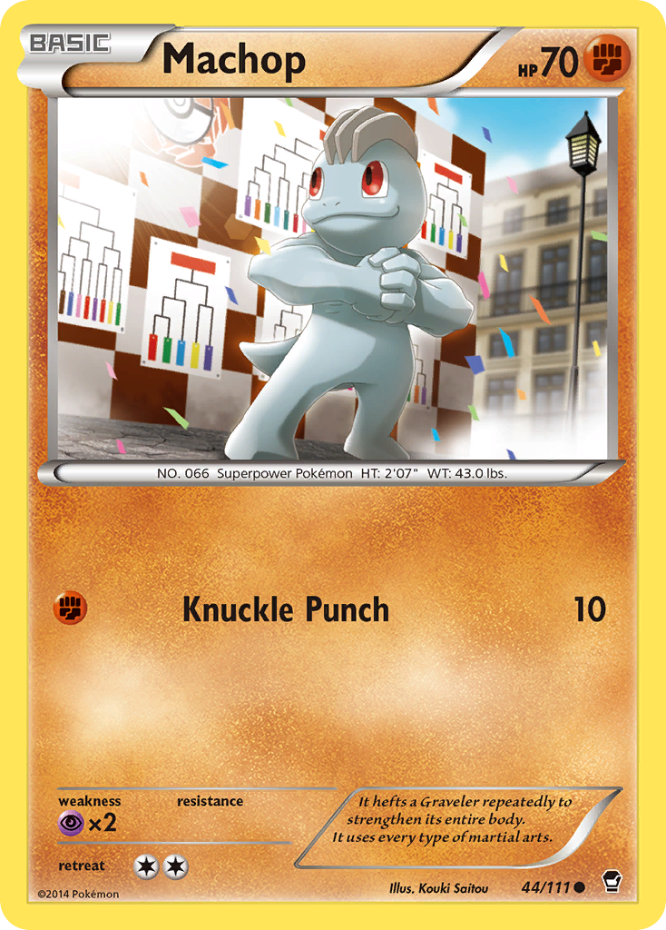 Machop — Furious Fists #044 / 111