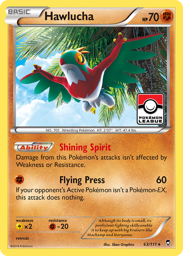 Hawlucha — Furious Fists #063 / 111