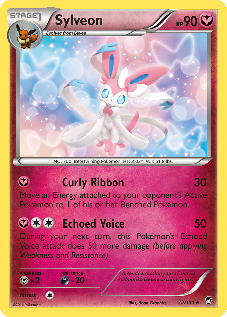 Sylveon — Furious Fists #072 / 111