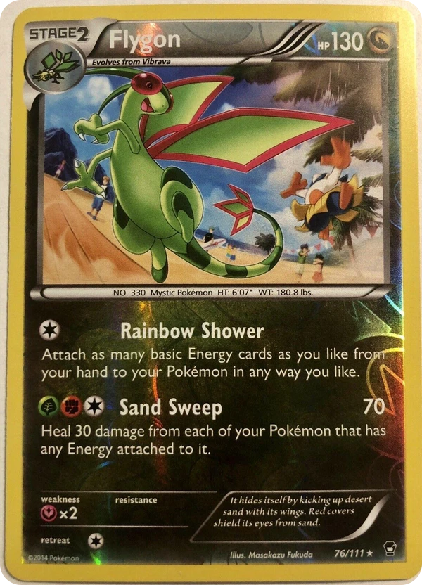 Flygon — Furious Fists #076 / 111