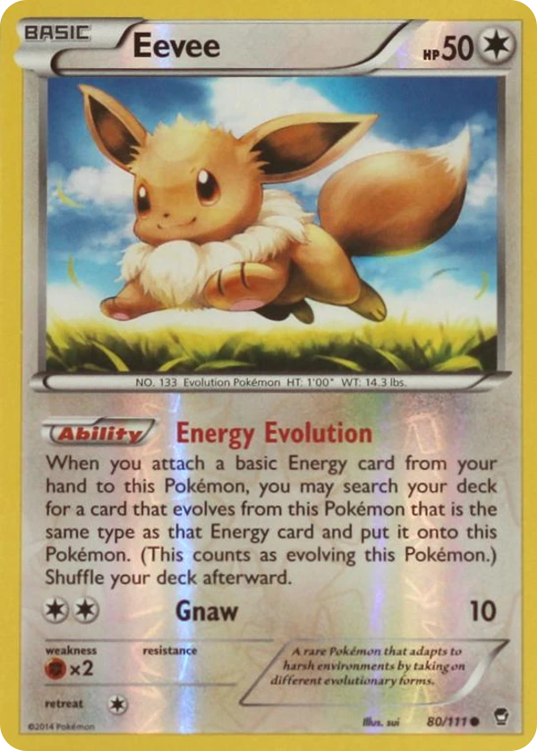 Eevee — Furious Fists #080 / 111
