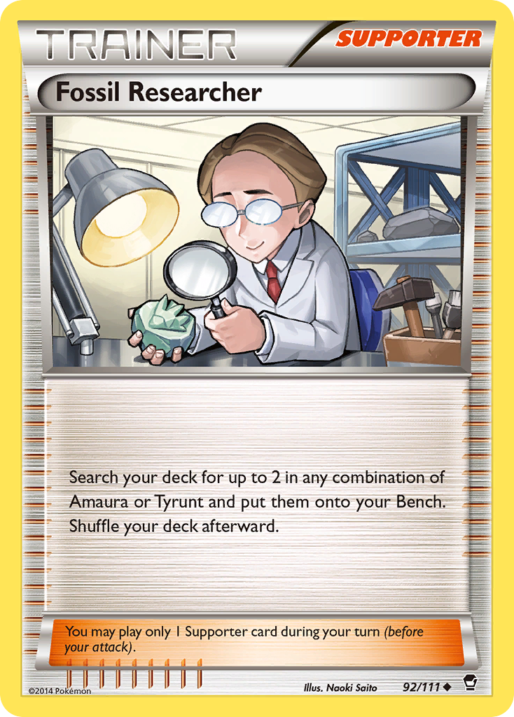 Fossil Researcher — Furious Fists #092 / 111