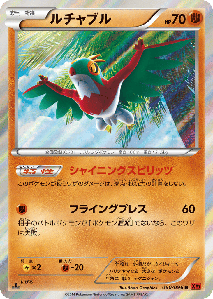Hawlucha — Rising Fist #060 / 96