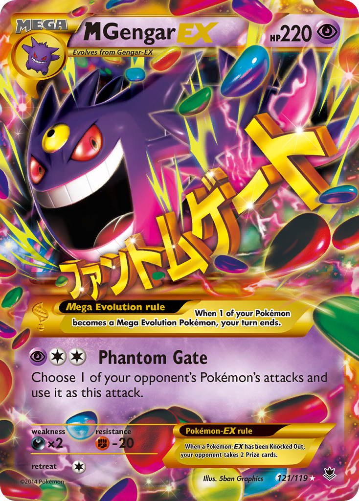 M Gengar-EX — Phantom Forces #121 / 119