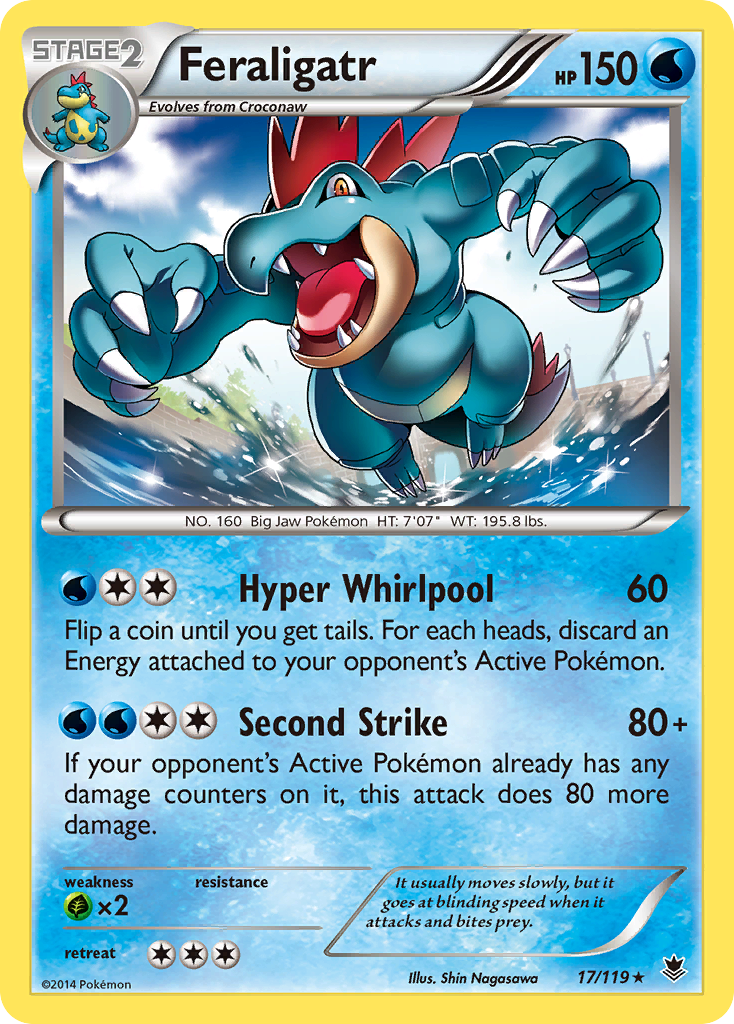 Feraligatr — Phantom Forces #017 / 119