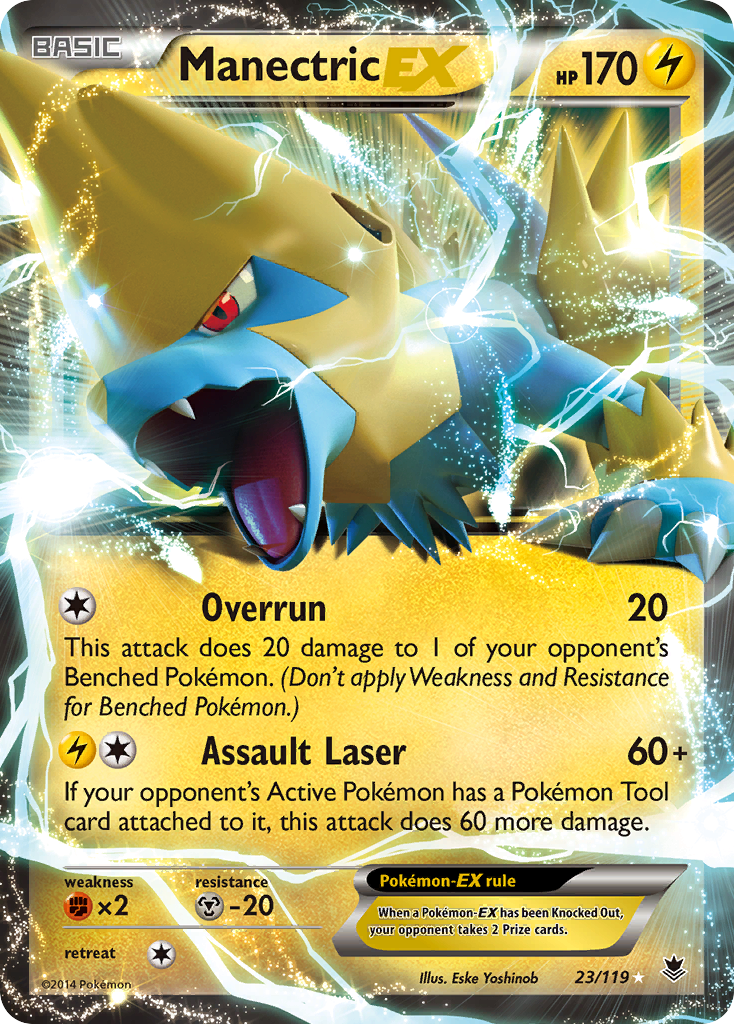 Manectric-EX — Phantom Forces #023 / 119