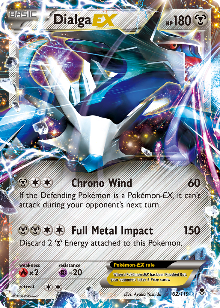 Dialga-EX — Phantom Forces #062 / 119