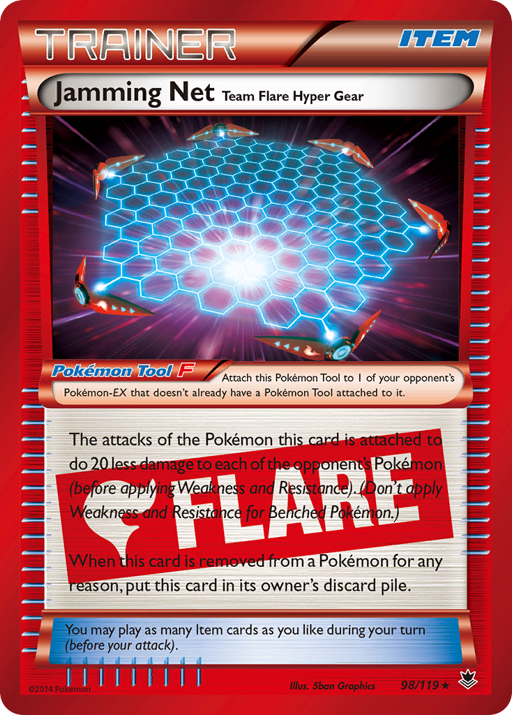 Jamming Net Team Flare Hyper Gear — Phantom Forces #098 / 119