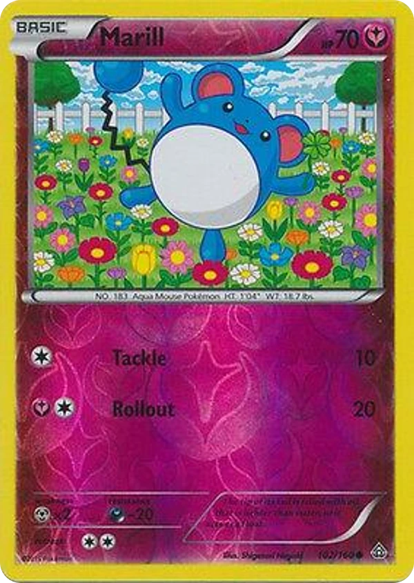 Marill — Primal Clash #102 / 160