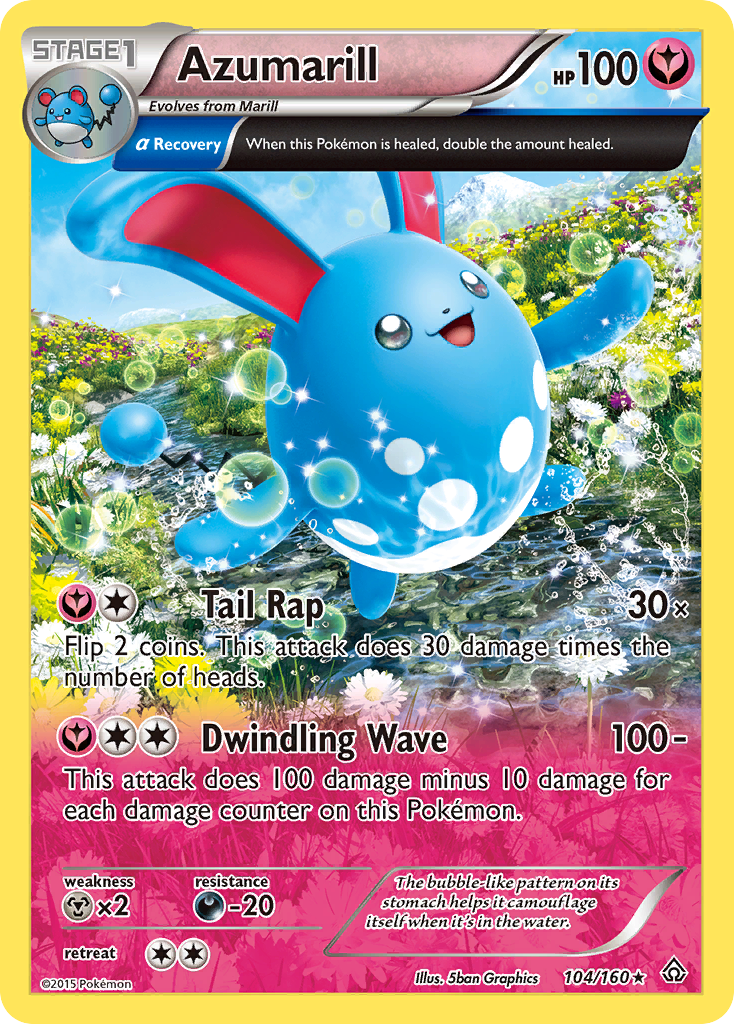 Azumarill — Primal Clash #104 / 160