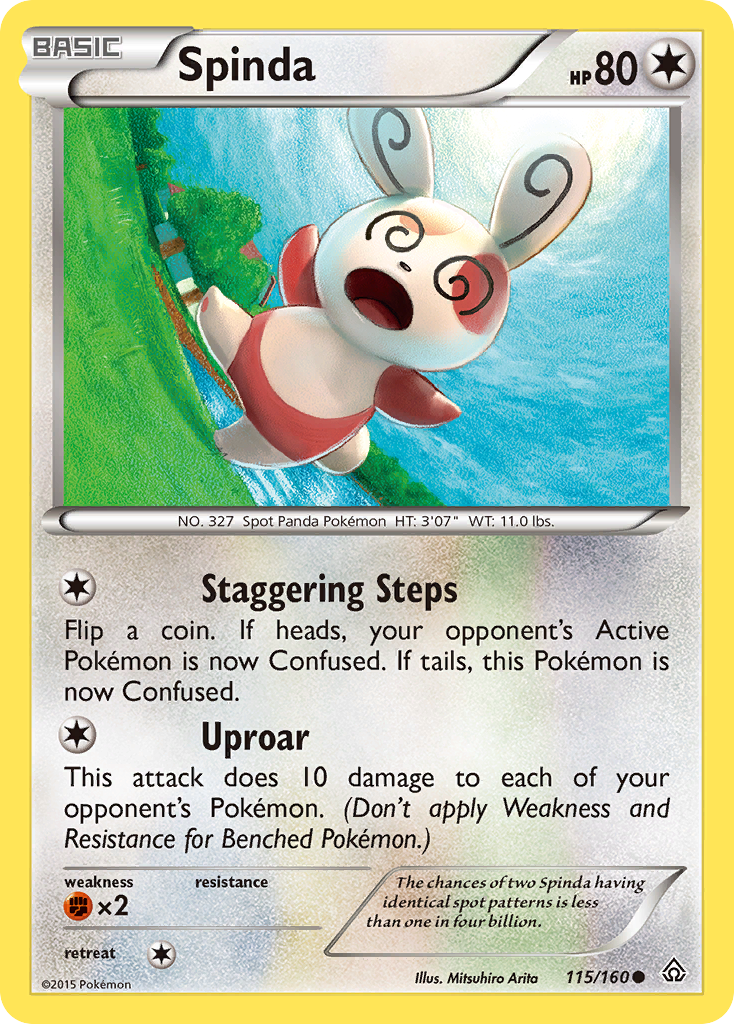 Spinda — Primal Clash #115 / 160