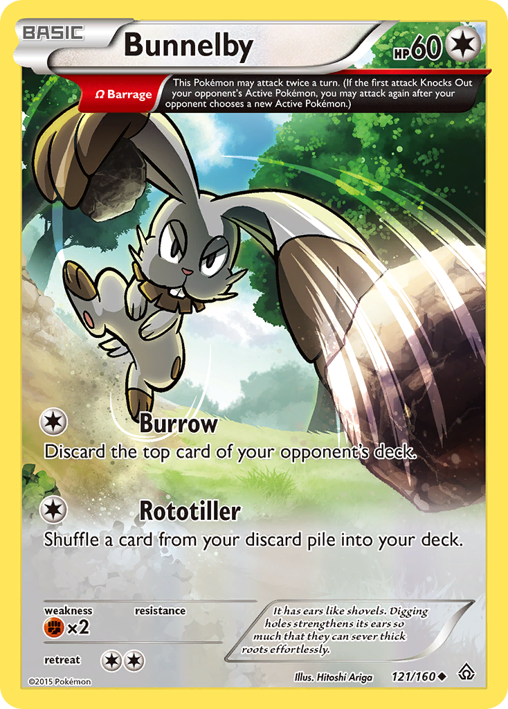 Bunnelby — Primal Clash #121 / 160