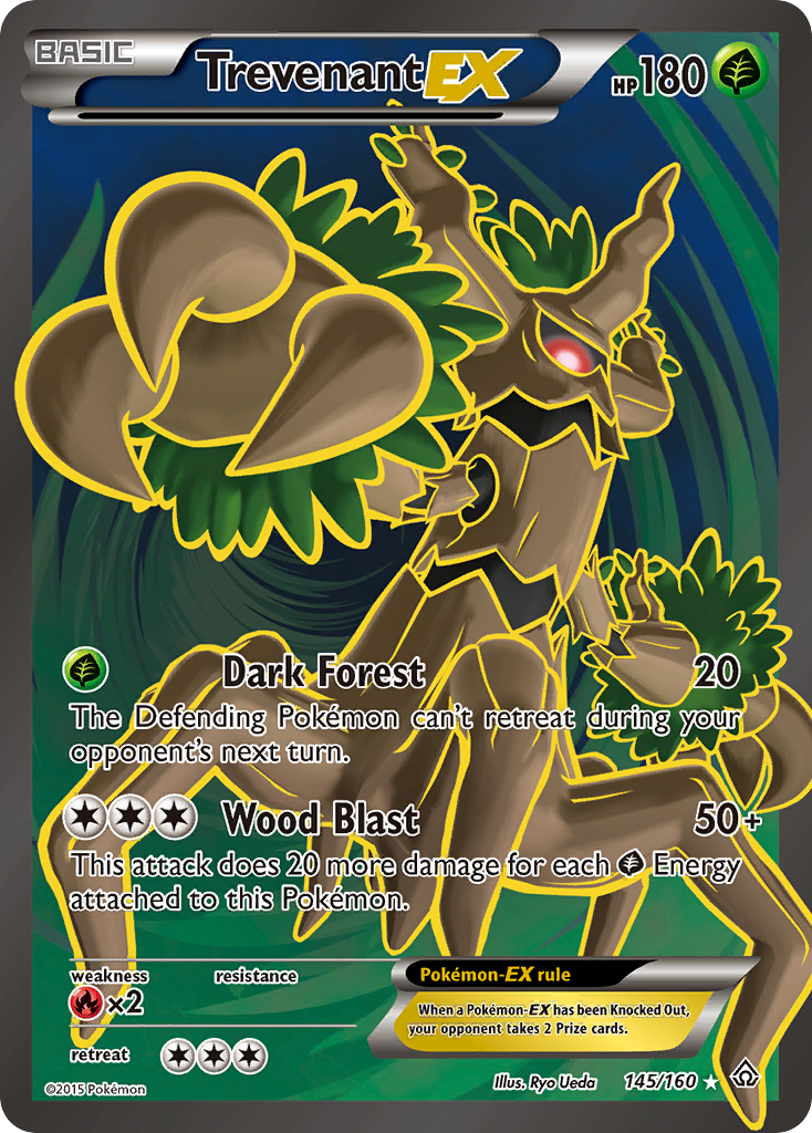 Trevenant-EX — Primal Clash #145 / 160