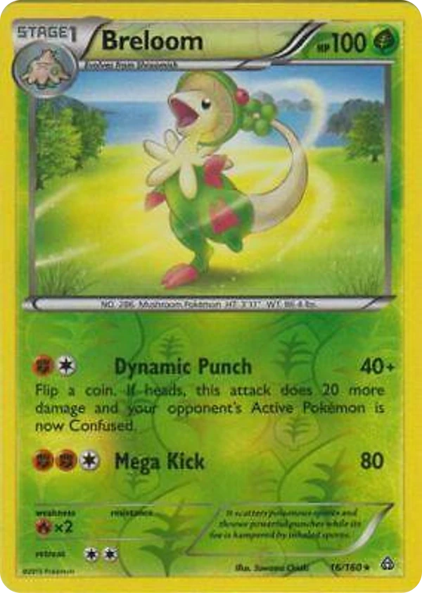 Breloom — Primal Clash #016 / 160