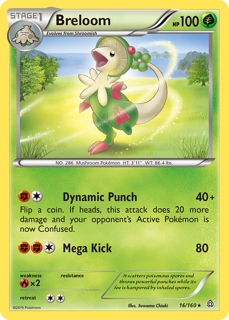 Breloom — Primal Clash #016 / 160